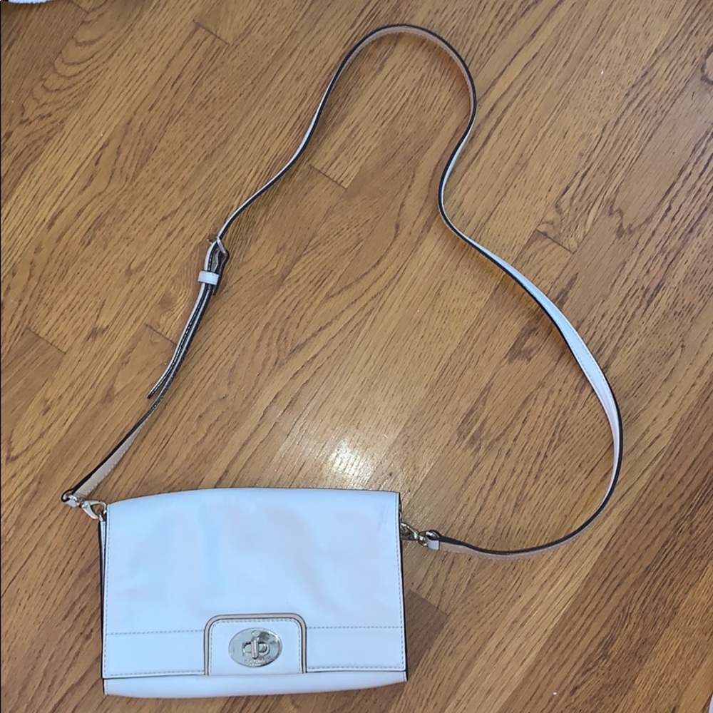 White kate spade purse